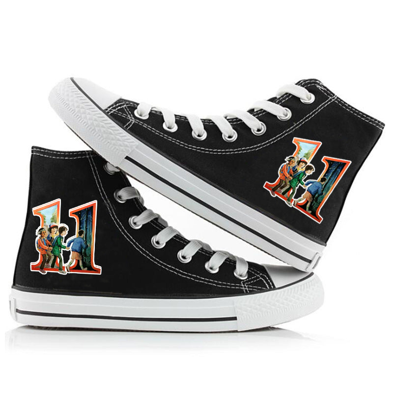 Stranger Things High-top Canvas Shoes