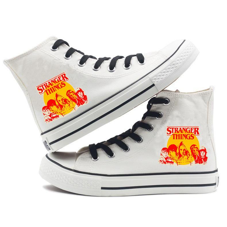 Stranger Things High-top Canvas Shoes
