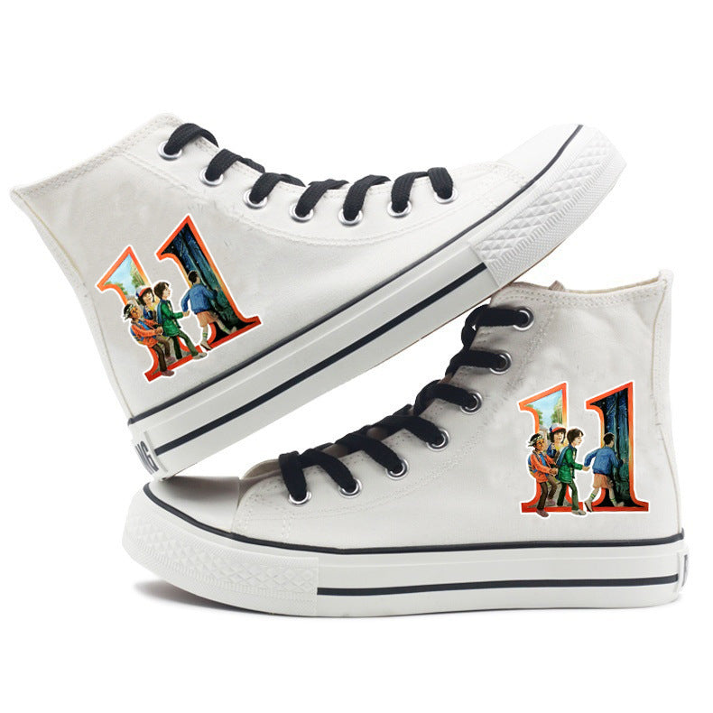 Stranger Things High-top Canvas Shoes