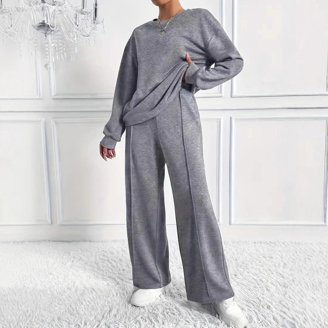 Long-sleeved Trousers Temperament Twinset