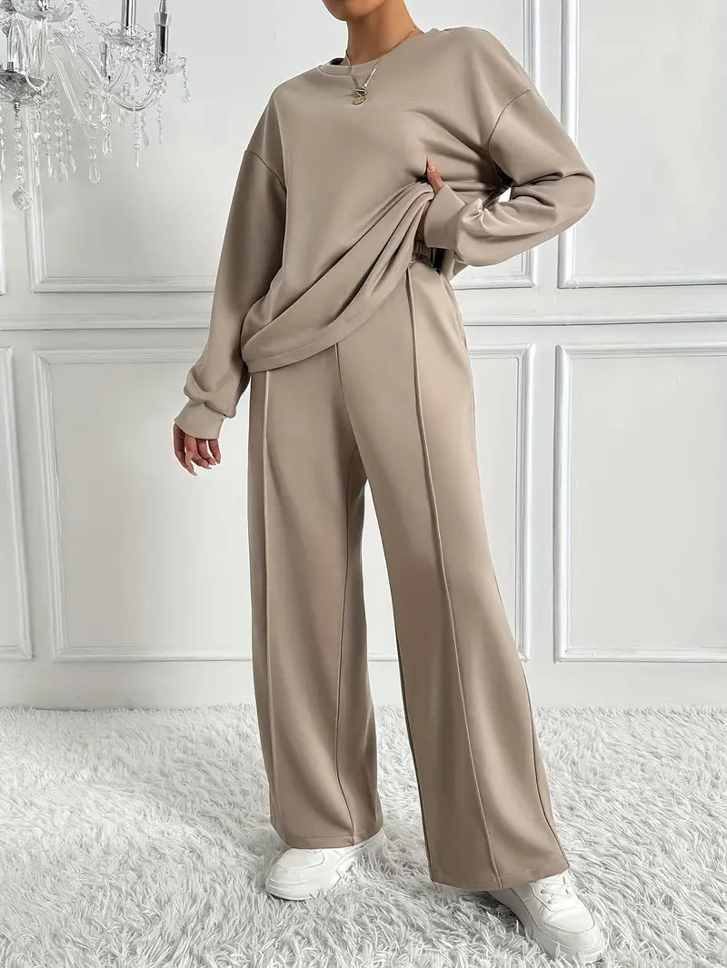 Long-sleeved Trousers Temperament Twinset
