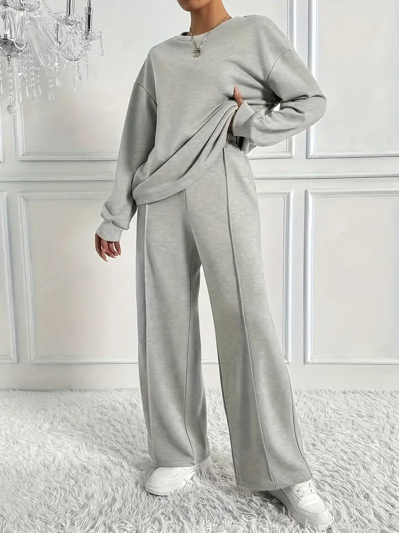 Long-sleeved Trousers Temperament Twinset