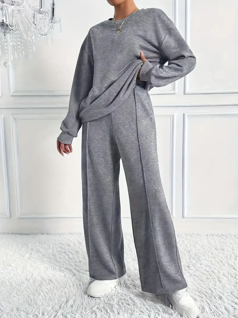 Long-sleeved Trousers Temperament Twinset