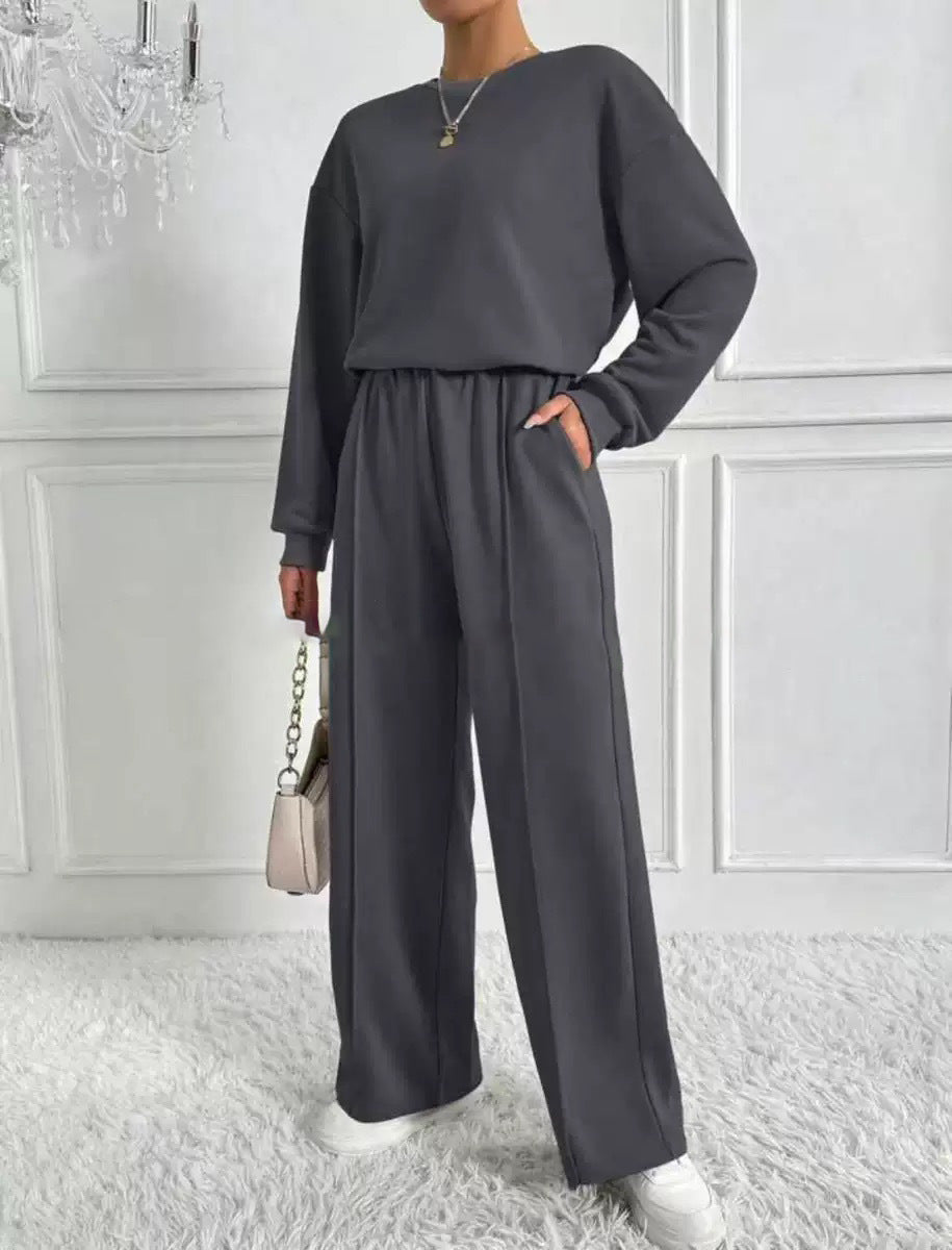 Long-sleeved Trousers Temperament Twinset