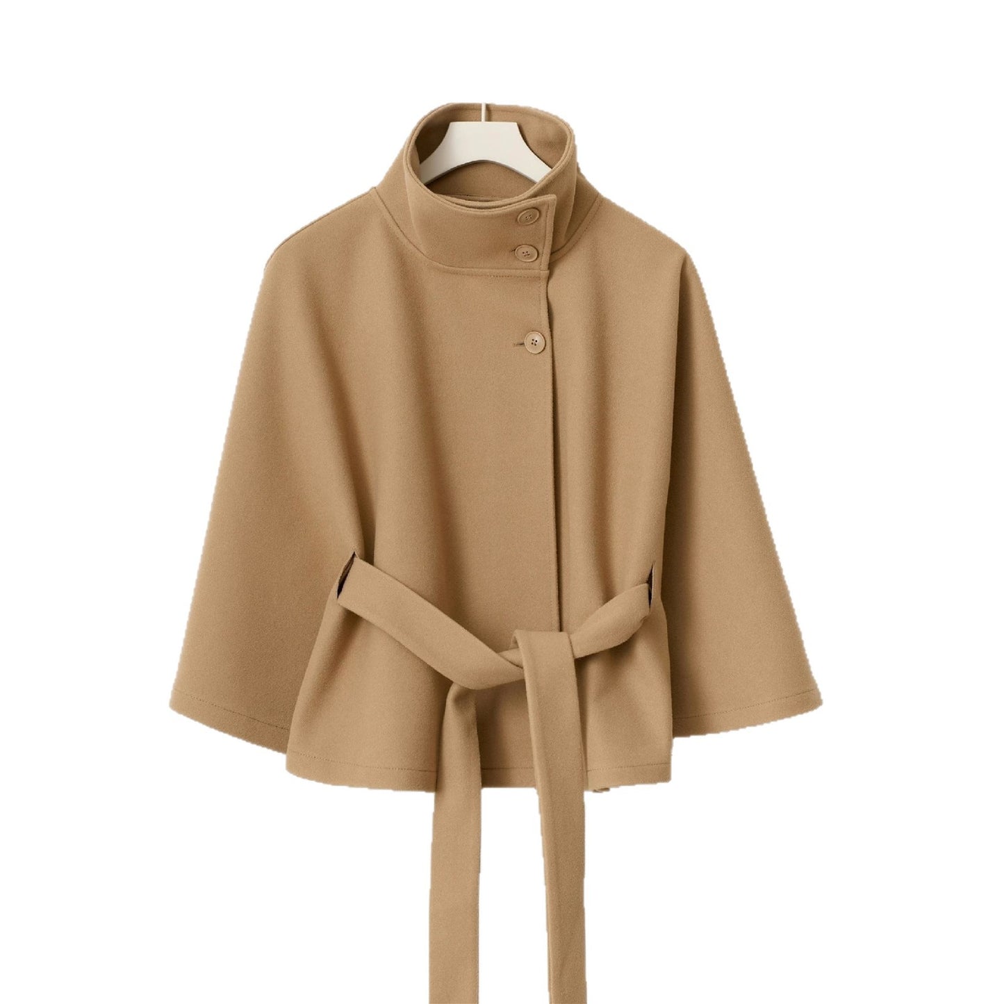 Stand-collar Trench Coat
