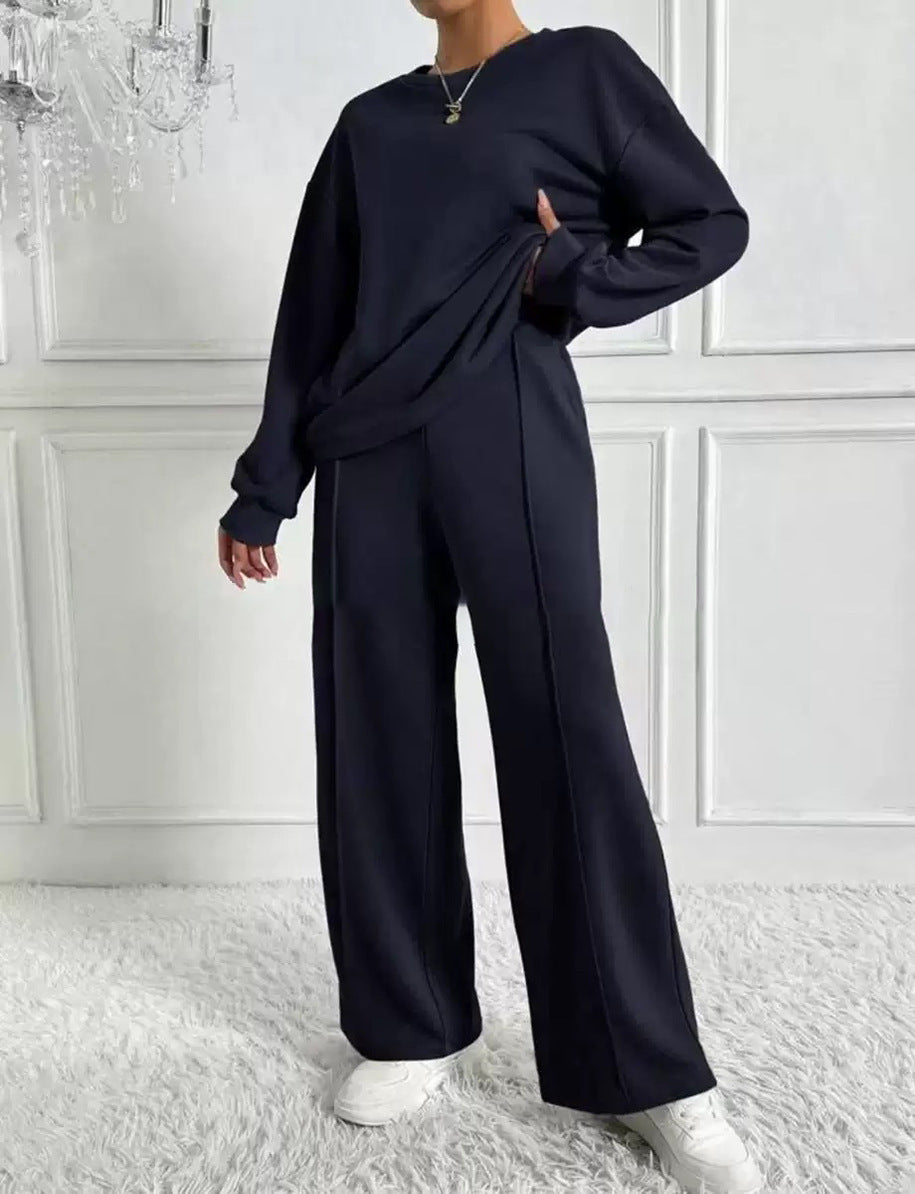 Long-sleeved Trousers Temperament Twinset